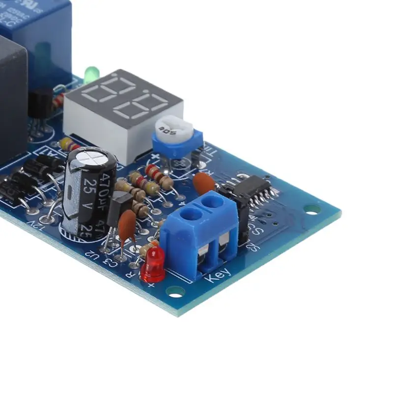 

JK13P Time Delay Relay Module Trigger Countdown Timing Circuit Switch Board