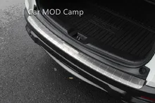 Для Honda CRV CR-V 2017 2018 Нержавеющая сталь внешний Задний бампер протектор гвардии плиты Отделка 1 шт. автомобиль укладки аксессуаров!