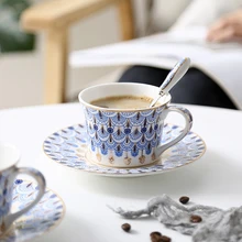 Костяного фарфора кофейная чайная чашка золотой ободок керамическая кофейная чашка Европейская чайная чашка блюдце набор британская послеобеденная чайная чашка отправка ложки