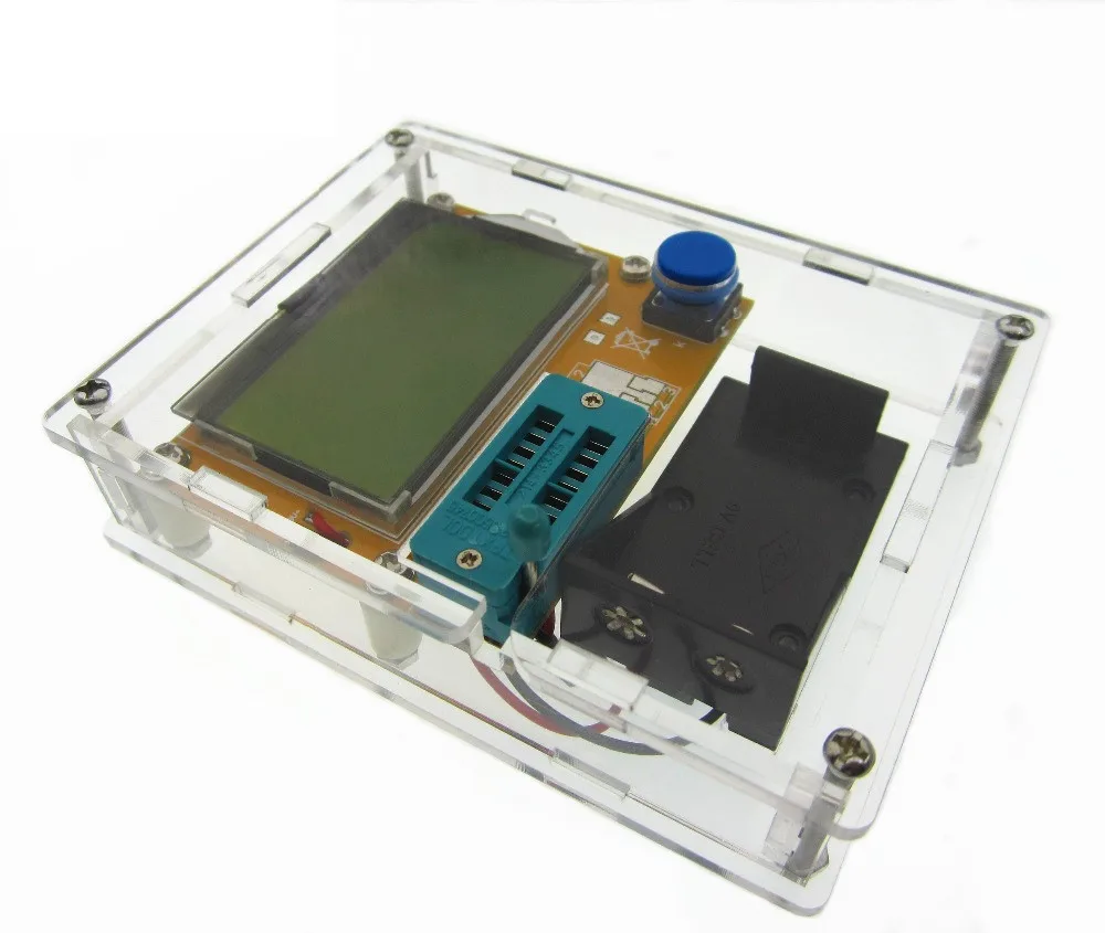 Тестер радиодеталей lcr-t4. Ic тестер. Тестер сборка. Esr тестер lcr t4. Корпус для транзистор тестера gm328a.