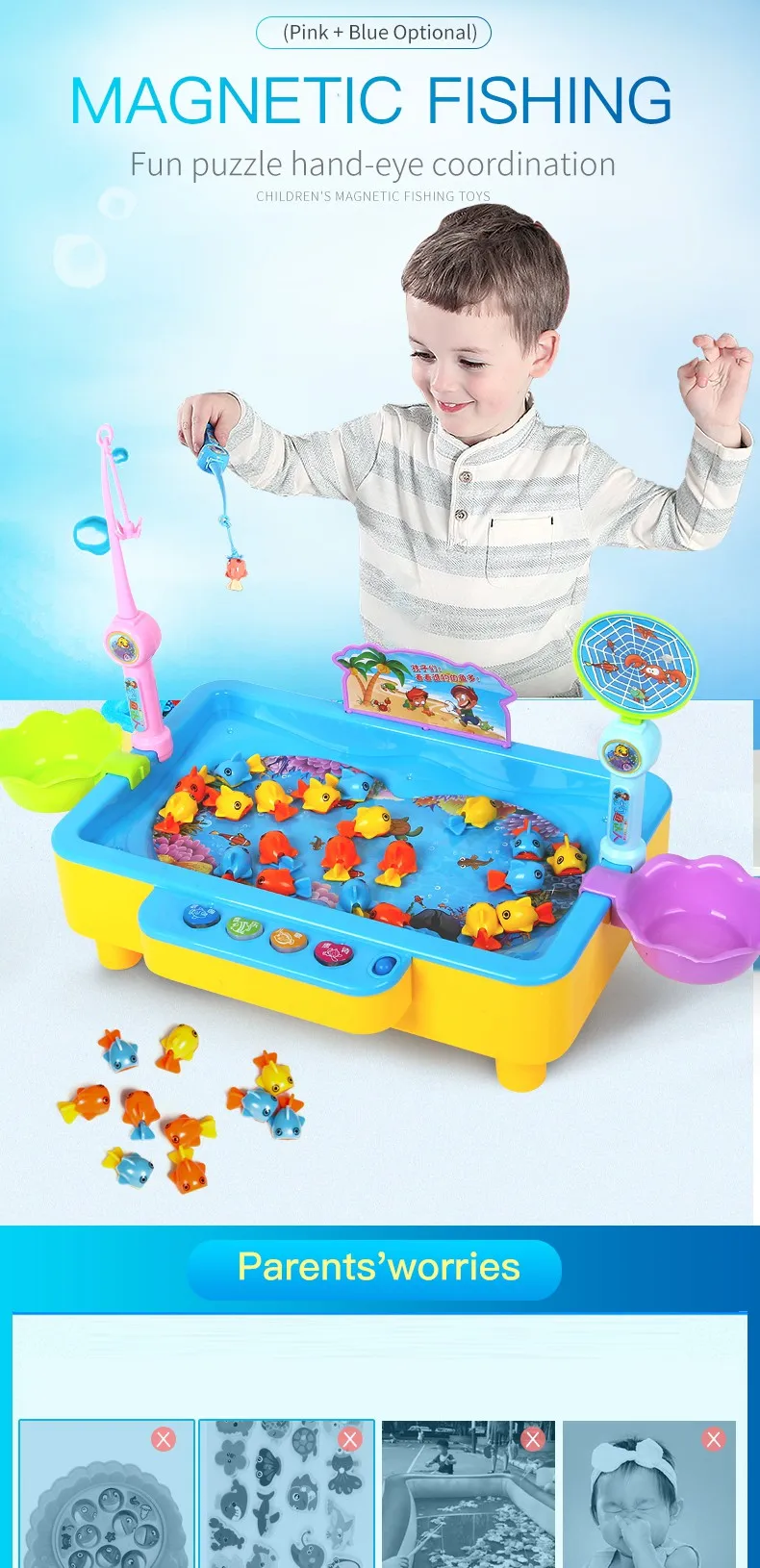 magnetic fish bowl toy
