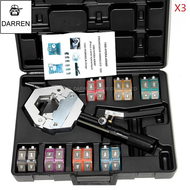 

FS-7842 #71500 Automative A/C Hose Crimping Tools for Repair Air Conditioner Pipes 3pcs/lot