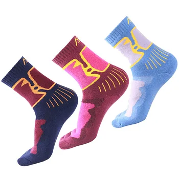 

SANTO Brand (1 Pair) Fashion Woman Socks Thick Merino Wool Socks High Quality Classic Winter Women's Socks