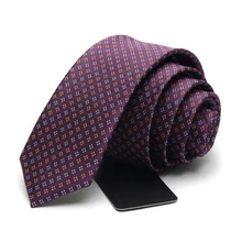 Распродажа элегантный мужской галстук дизайнерский бренд 5 см тонкий фиолетовый Бизнес Галстуки Выпускной работы вечерние Повседневное Gravata Mens Галстуки HB18