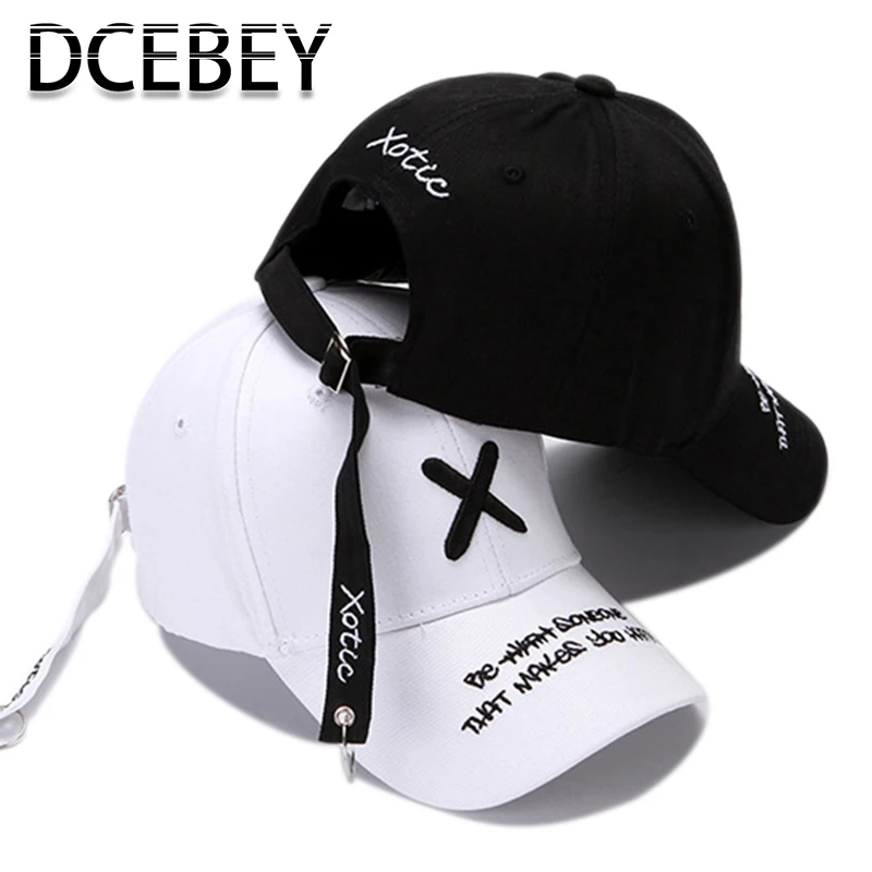black cotton cap