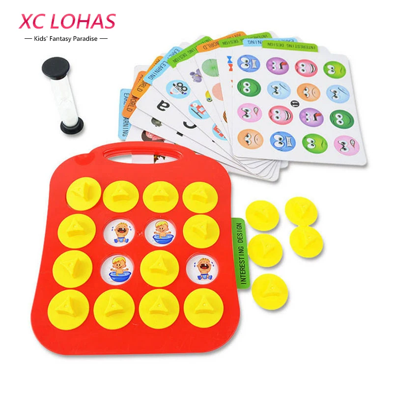 

Children Memory Matching Game Baby Brain Training Montessori Interactive Desk Toys Pairs Game Educational Toys Christmas Gifts