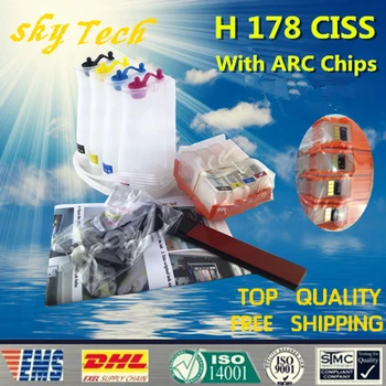 

4 Colro Empty CISS For HP178XL , HP-178 CISS For HP 5520 4620 5510 6510 C5380 C6383 D5460 etc , With ARC Chips