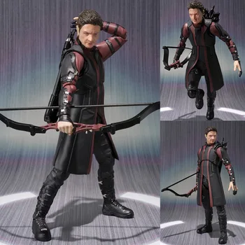 

THINKEASY 16cm SHF Anime Avenger HAWKEYE Figurine PVC Figure Collection Model Toys