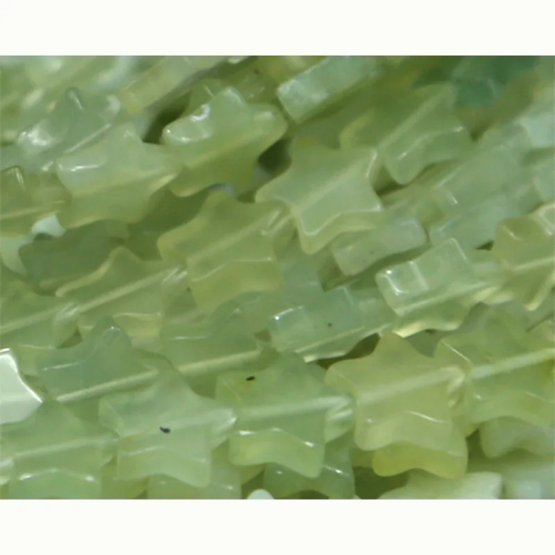 

Discount Natural Genuine New Green Jade Flat Star Shape Loose Small Beads 4-10mm Fit Jewelry DIY Necklace or Bracelets 03074