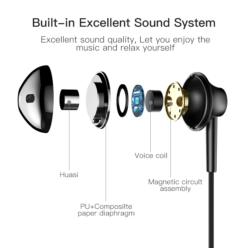  ACCEZZ 2 in 1 New In ear Earphone For iPhone 7 8 Plus X Xr Xs Stereo Wired Earphones Magnetic Charging Listening Sports Earbuds