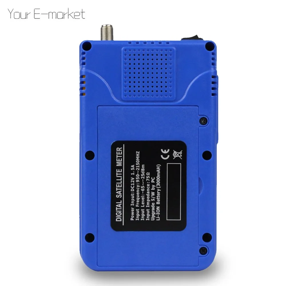 Satxtrem DVB S2/S2X V8 Finder Цифровой спутниковый Meter Sat 3 5 дюймовый ЖК дисплей MPEG 4 Satfinder FTA Full