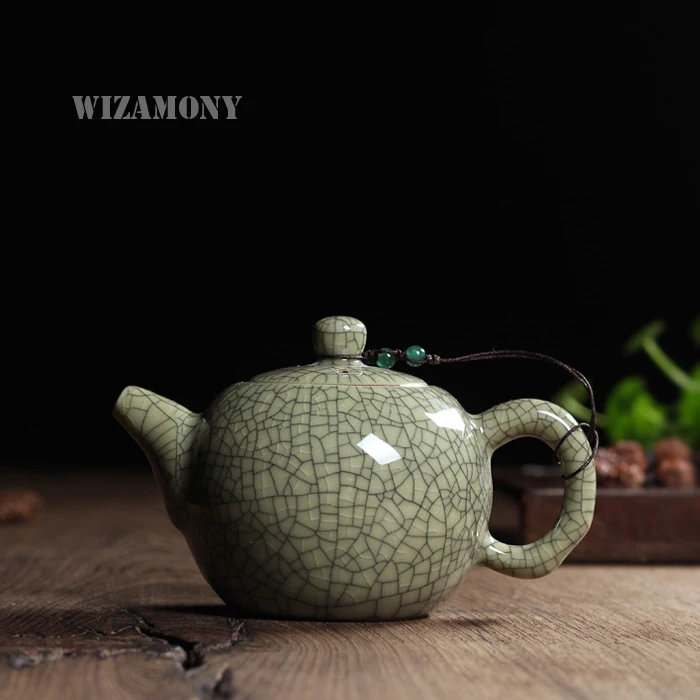240 мл Горячая Распродажа глазурь с трещинами Brother печь Longquan Celadon Zisha керамика Arts