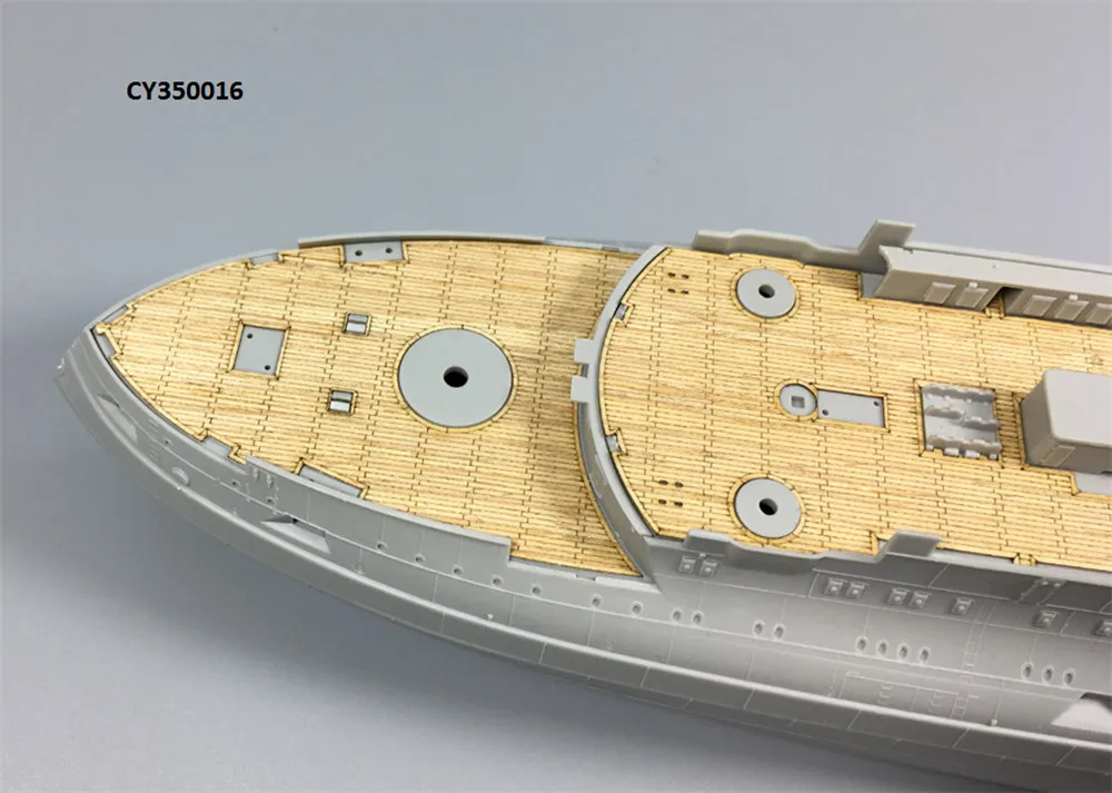 Масштаб 1/350 деревянная колода для Trumpeter 05338 военно морской линкор Tsesarevich набор
