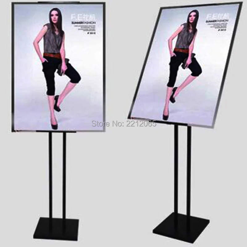 adjustable floor sign holders