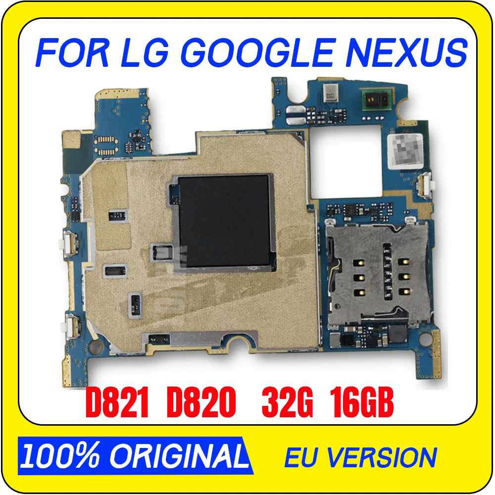 16 ГБ 32 разблокированная материнская плата для LG Google Nexus 5 D821 D820 оригинальная с IMEI S/N