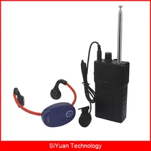 Bone Conduction Swimming Teaching Gadget for Swimming Club with 1 Walkie Talkie + 10 Waterproof Headphone Receivers+1 Microphone
