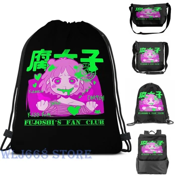 

Funny graphic print shoulder Bags women Fujoshi Single shoulder backpack travel for men Gym Bag