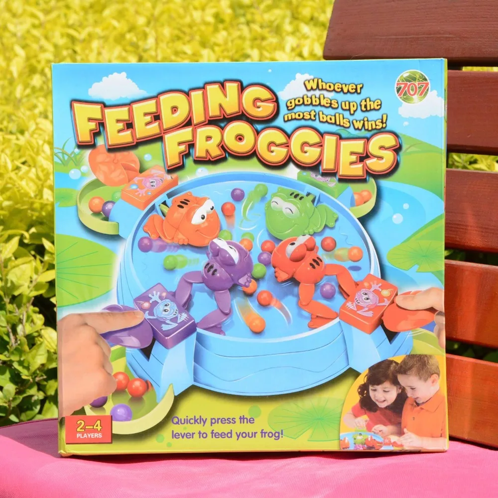 Feeding frogs children's board games Parenting and interacting bats children's brains Funny Gadgets Parent Child Interaction Fee