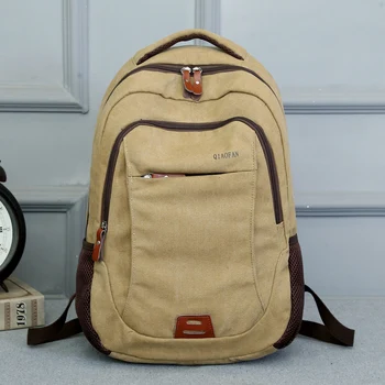 

2018 Korean Shoulder Bag Backpack male leisure high school students school bag fashion trend canvas bag computer package gift