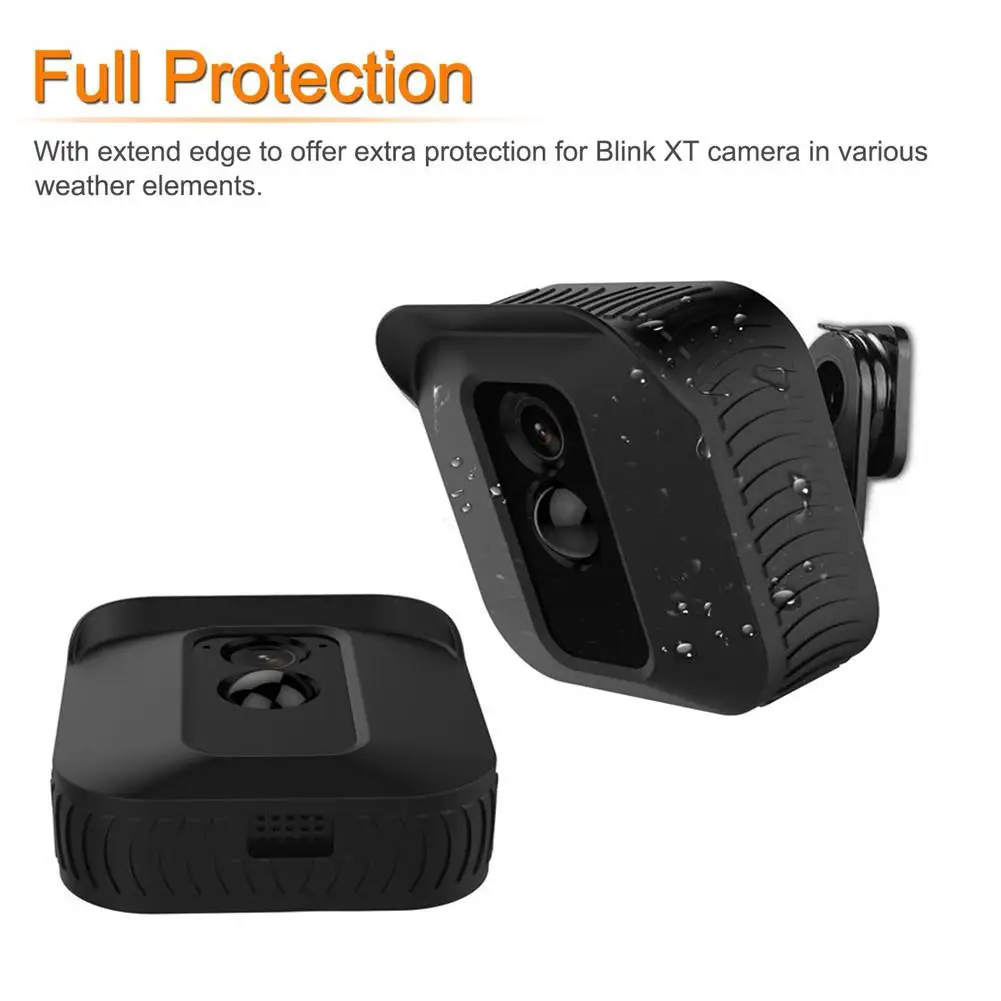 

High quality Silicone Skin Case Cover Waterproof Protector for Blink XT Security Camera Indoor and Outdoor Use