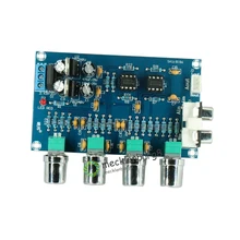 NE5532 стерео Предварительный усилитель предусилитель тон доска аудио 4 усилитель каналов модуль 4CH CH схема управления телефонный предусилитель