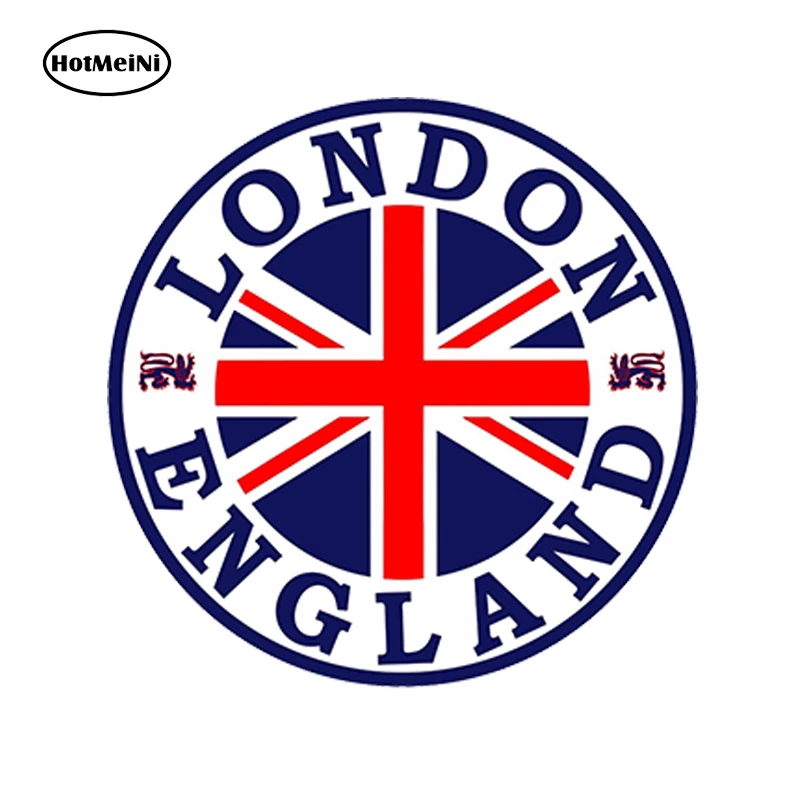 

HotMeiNi Car Accessories 3D Car Sticker London England Seal Decal Waterproof Windows Doors Bumper 13cm x 13cm