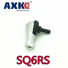Free Shipping 4pcs/lot Sq6 Sq6rs 6mm Ball Joint Rod End Right Hand Tie Rod Ends Bearing Sq6rs hot 2pcs m5 m6 m8 m10 ball head rod end joint bearing set white zinc coated right hand bearings for auto car ball connecting rod