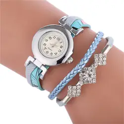 Часы для женщин Стильные красивые модный бриллиантовый браслет s кварцевые наручные часы KadN коль Saati Relojes De Mujer