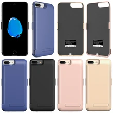 N1 Battery case For iPhone 6 6s 7 Plus 5000/7300 mAh External USB Power bank Charged backup Charger Case gift Cable