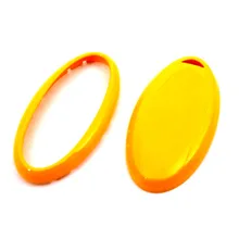 Глянцевый желтый чехол для дистанционного ключа для Nissan Versa Cube Frontier Juke March Maxima Murano Note Quest Rogue X-Trail Xterra 370Z