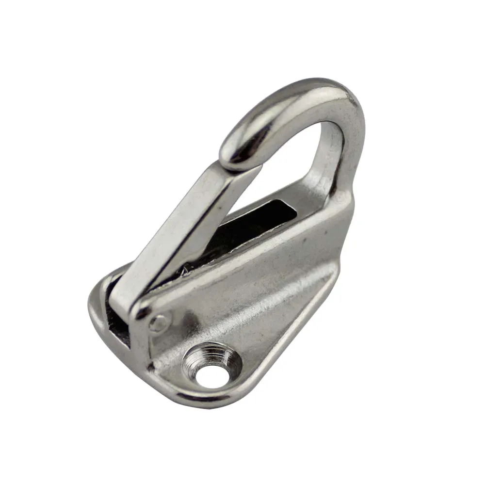 

2 Pieces Marine Grade Stainless Steel Spring Snap Fender Hooks Fending Boat