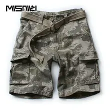 Новые мужские армейские военные тактические шорты, повседневные мужские шорты Карго с несколькими карманами, мужские S-XXL, Прямая поставка ABZ199