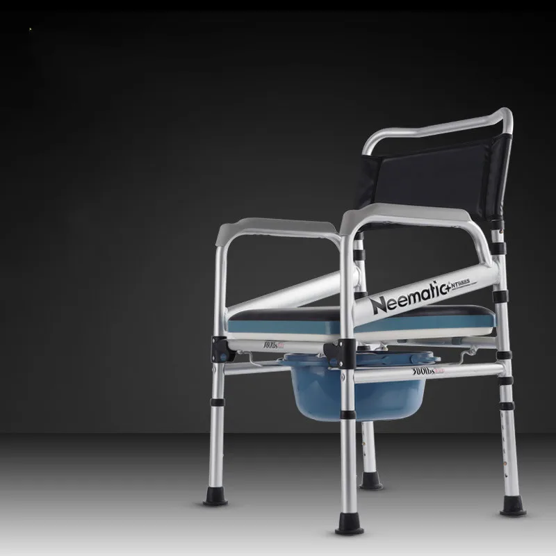 

Medical Beside Commode Chair Homecare Toilet Bath Show Seat Adjustable Height Most Comfortable Bedside Commode Chair Soft Padded