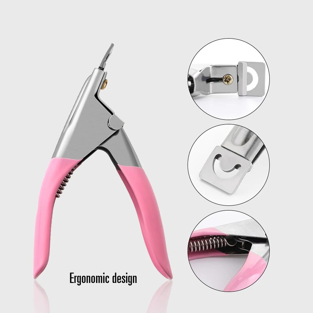 

Lacheer Stainless Steel Nail Clipper Cutters Manicure Tools False Nails Tips Edge Cutter Nail Trimmer Scissor Tool