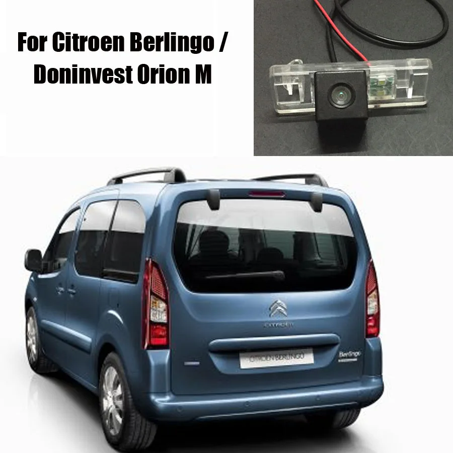 

Car Rear View Camera For Citroen Berlingo / Doninvest Orion M / Reverse Camera / License Plate Light OEM / DVD GPS DVR Cam