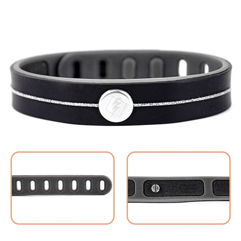 

1 Pc Adjustable Anti Static Bracelet Wireless Anti Static Wrist Strap With 1 Pc Static Eliminator To Remove The Body Static