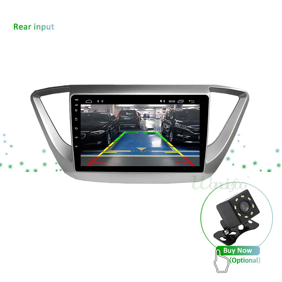 Sale DSP IPS Android 9.0 Car GPS for Hyundai Verna Solaris 2017 2018 Navigation Radio Stereo Auto 4G MODEM Slot No DVD Player 26