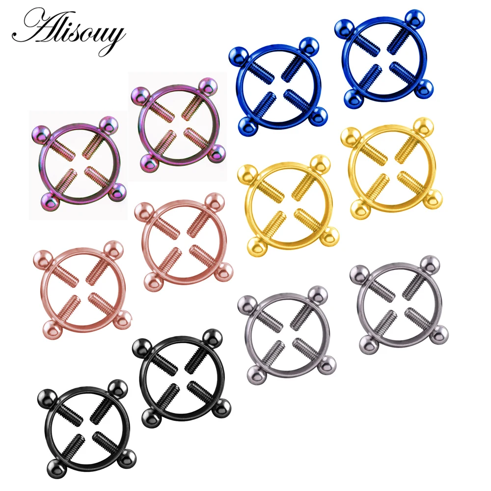 nipple shield piercing titanium
