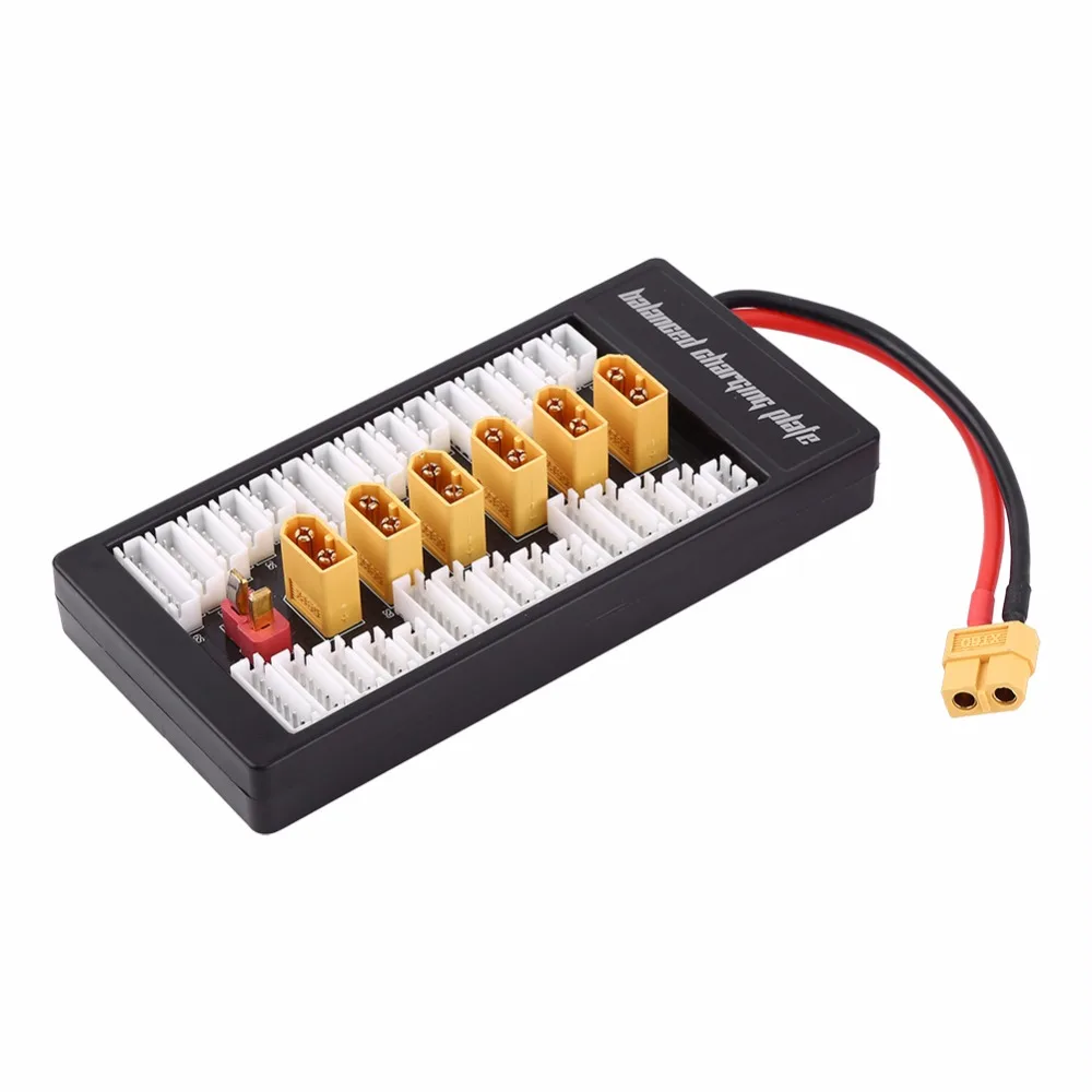 

Multi 2S-6S Lipo Parallel Balanced Charging Board XT60 Plug For RC Battery Charger B6AC A6 720i Parallel Charging Plate Board