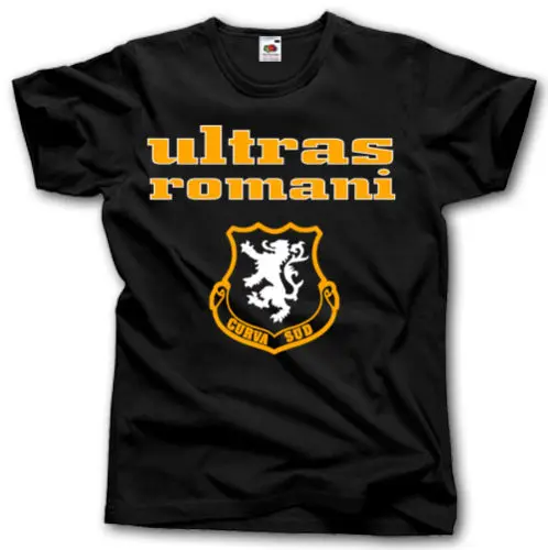 Ultras Romani Curva Sud Hooligans Shirt As Roma Tarrace Lads Italia Tifo 2019 летние футболки для мужчин забавные хлопковые 3DT-Shirt