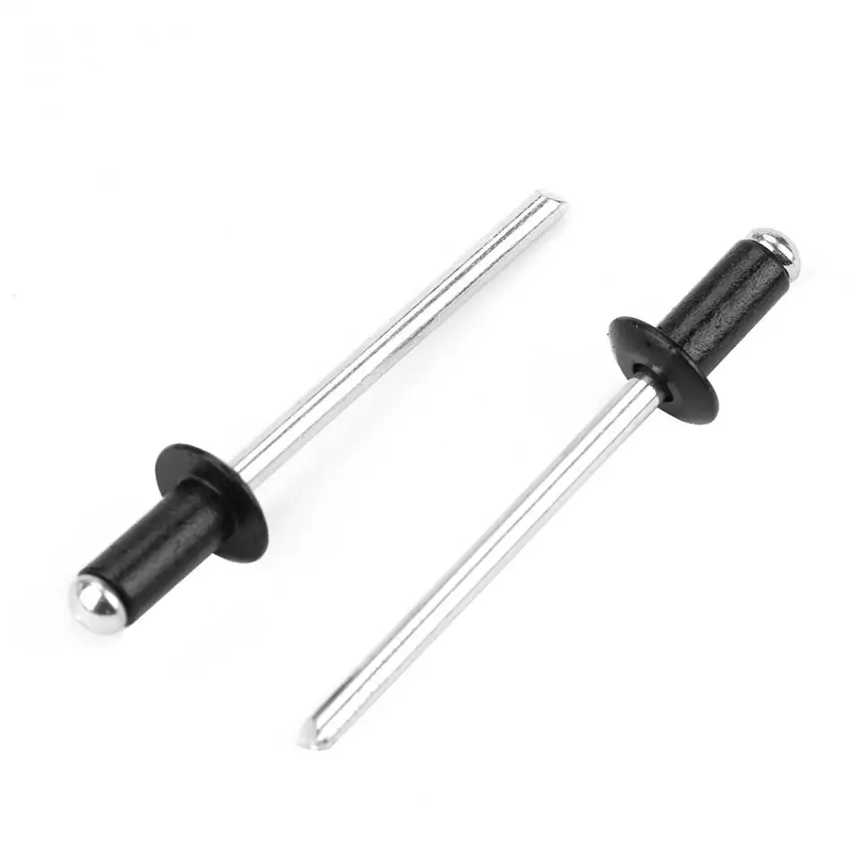 120 шт./компл. M2.4/M3.0/M3.2/M4 алюминиевые слепые заклепки крепежи ассортимент Наборы с коробкой