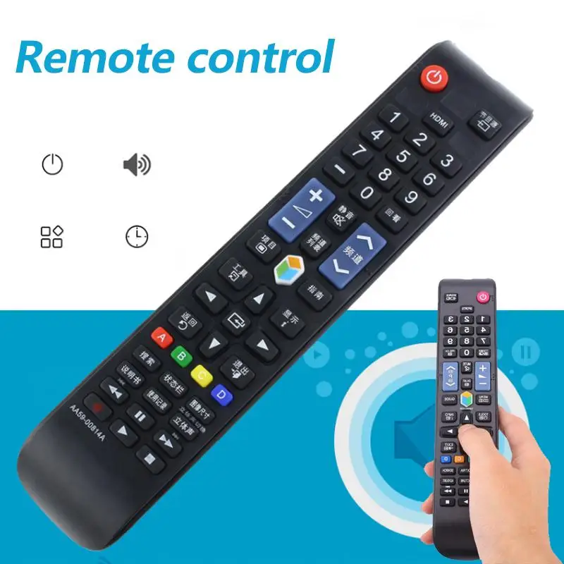

Cewaal REMOTE CONTROL BN59-01198Q BN5901198Q For Samsung Smart LED TV Black Remotes Controller Professional Home Replacement