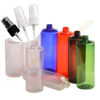 

400ml/500ml pretty colors PET bottle with plastic sprayer.mist PET bottle. travel refillable perfume container