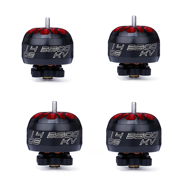 

4PCS iFlight XING 1408 4300KV Brushless Motor Supports 2-4S with 1.5MM Thin Shaft For RC DIY FPV Racing Drone Model Parts