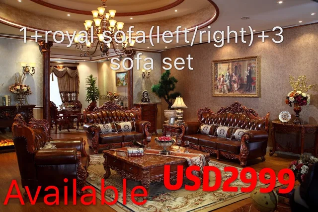 Luxe italiaanse rode eiken massief hout lederen sofa woonkamer ... Luxe italiaanse rode eiken massief hout lederen sofa woonkamer ...
