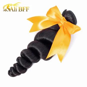 

ALI BFF Hair Brazilian Loose Wave 1Bundles 3 Bundle 4 Bundles Available 100% Remy Human Hair Extensions Hair Weave Bundles