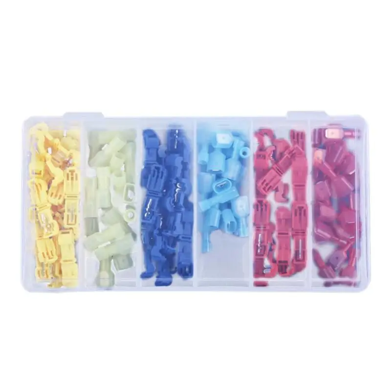 

120 Pcs T Quick Solder Seal Heat Shrink Butt Connectors Soldering Sleeve Wire Connector Cable Terminal Electrical Connector