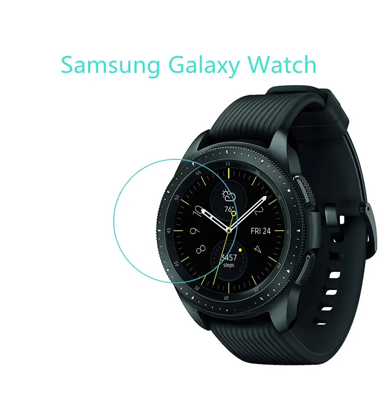 2 упаковки Защитная пленка для экрана для samsung Galaxy Watch 46 мм 42 мм Замена анти-шок закаленное стекло защитные аксессуары