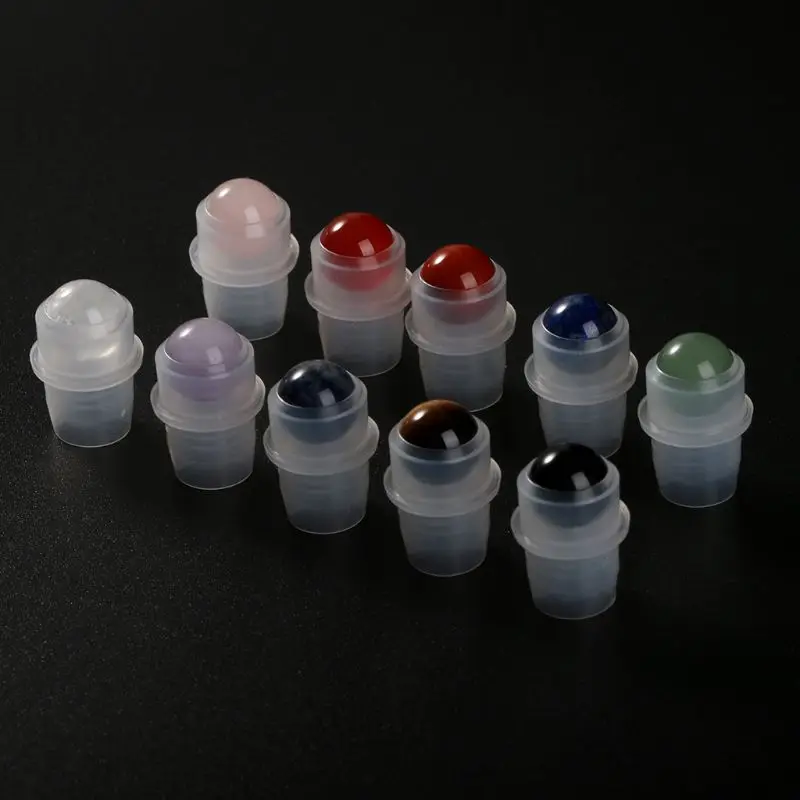 

Natural Gemstone Roller Ball For 5ml 10ml THICK Essential Oil Roll On Bottles