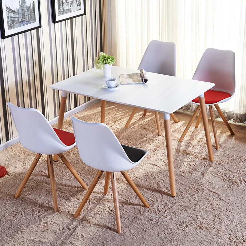 Furniturethe الحديثة الترفيهية كرسي ، الصلبة الخشب قدم البلاستيك كرسي الكراسي مصمم ، عصري الطعام كرسي ،